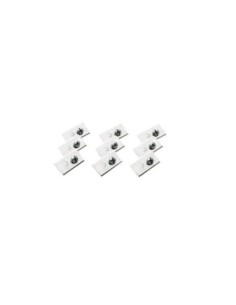 PACK 9 CUCHILLAS CON TORNILLOS , ESPESOR 0.60 MM, 210C, 220AC, 230ACX, 260ACX, 265ACX