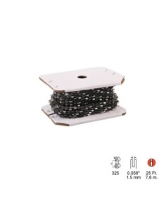 ROLLO CADENA WIDEA 25 PIES, 325, 0.58 , DIENTE CHISEL. CUADRADO