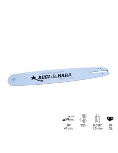 ESPADA SUGIHARA HSQ-ECHO 16", .325, PASO 0,58, 66 ESLABONES