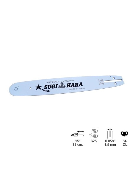 ESPADA SUGIHARA HSQ-ECHO 15", .325, PASO 0,58, 64 ESLABONES