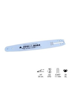 ESPADA LAMINADA SUGIHARA 14", 1/4, 0.43", 76 ESLABONES