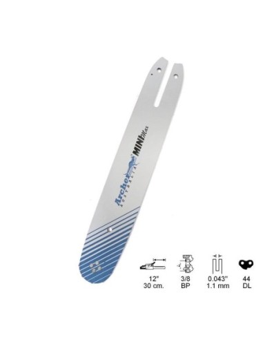 ESPADA ARCHER 12 PULG (30 CM), 3/8 BP, .043 PULG (1,1MM), 44 ESLABONES COMP. OREGON A074