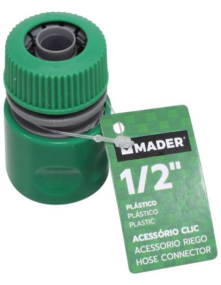 Accesorio Riego Plástico, 1/2" - MADER® | Garden Tools