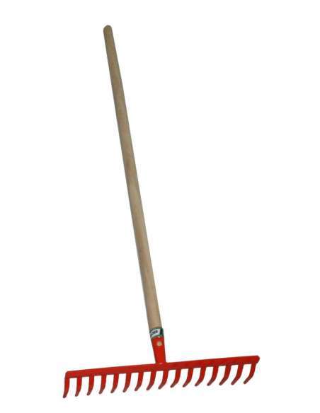 Rastrillo, mango Madera, 16D - MADER® | Garden Tools