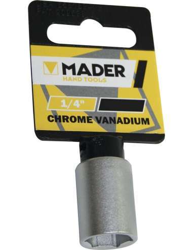 Llave de Vaso, CRV, 1/4", 6mm - MADER® | Hand Tools