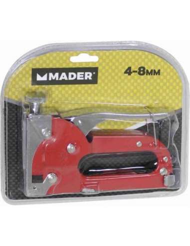 Grapadora, 4-8mm, 200 Grapas - MADER® | Hand Tools