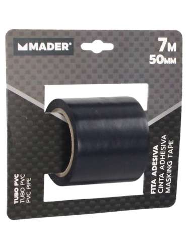 Cinta Adhesiva para Tubo PVC, 50mmx7m - MADER® | Hardware