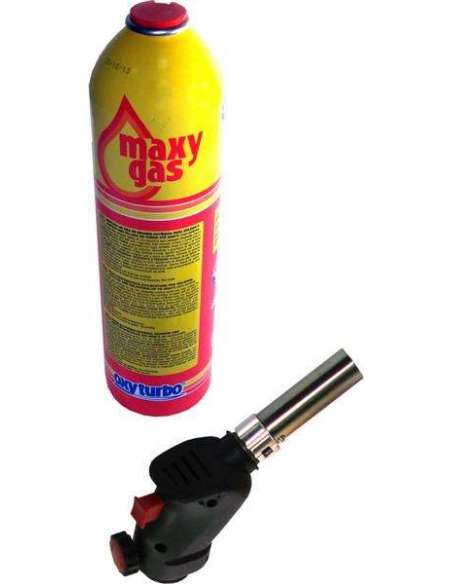 Equipo de Soldadura Gas, Micro Antorcha, 350g - OXYTURBO