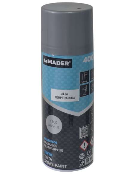 Spray Pintura, 400ml, Silver, R.1300 - MADER® | Home Tools