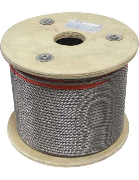 Cable de Acero Inox, 8mmx100m - MADER® | Hardware