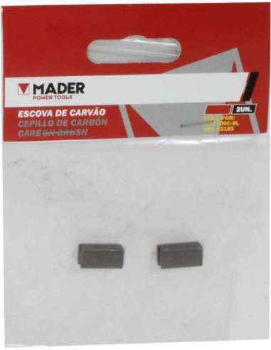 Cepillo de Carbón, para Polidora 63185 - MADER® | Power Tools