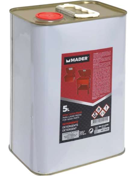 Detergente, de Lavar Piezas, 5L - MADER® | Power Tools