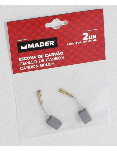 Cepillo de Carbón, para Amoladora 64046 - MADER® | Power Tools