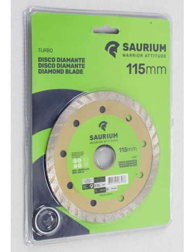 Disco Diamante, Turbo, 115mm - SAURIUM®