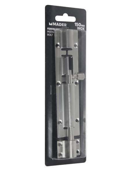 Pestillo Inox, 150mm - MADER® | Hardware