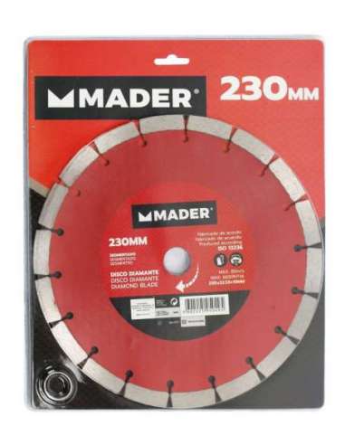 Disco Diamante, Segmentado, 230mm - MADER® | Power Tools