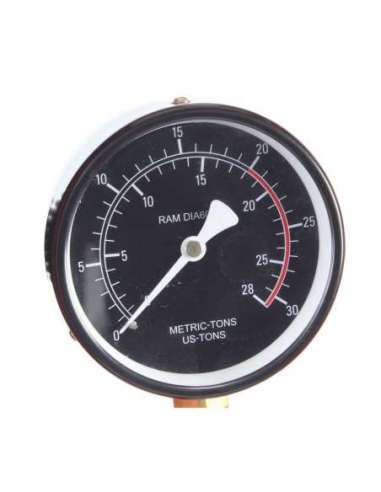 Manómetro, para Prensa de 20 T (63568) - MADER® | Power Tools