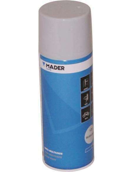 Spray Pintura Multiusos, Silver Grey, Ref. 125, 400ml - MADER® | Home Tools