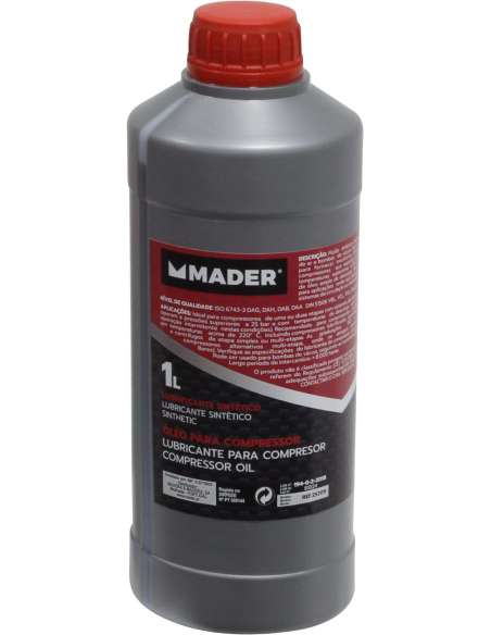 Lubricante para Compresor, 1L - MADER® | Power Tools