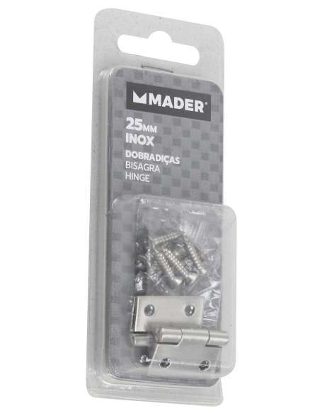 Bisagras, Inox, 25mm - MADER® | Hardware