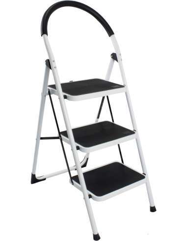 Escalera Acero con Goma, 3P, 72cm - MADER® | Hardware