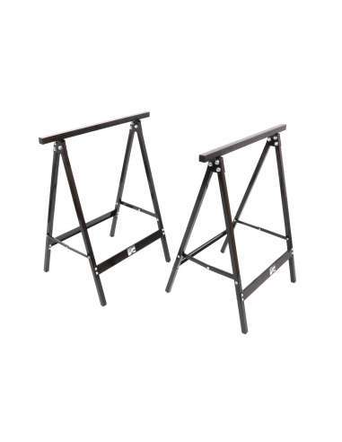 Caballete Metálico, Acero, 2Un, 73cm, 150Kg - MADER® | Hardware