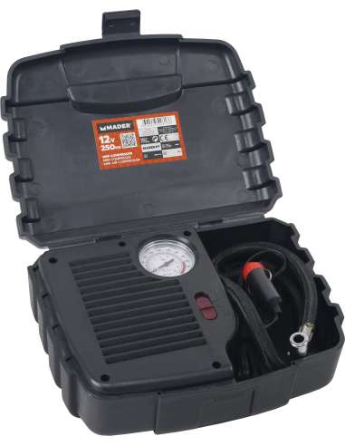 Minicompresor de Aire, 250PSI, 12V - MADER® | Power Tools