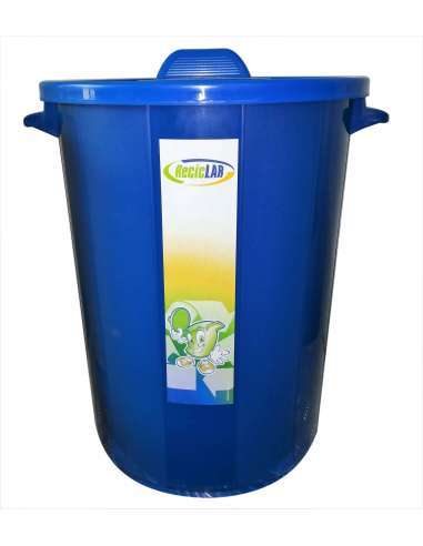 Cubo Basura, Azul, 45L - MADER® | Home Tools