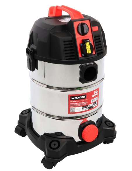 Aspirador Polvo / Liquidos, 30L, 1600W - MADER® | Power Tools