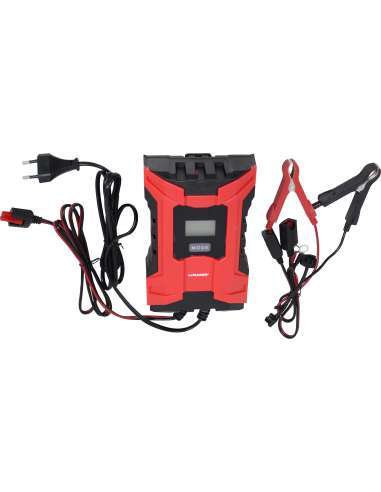 Cargador de Baterías Inteligente, 2-6A, 6-12V - MADER® | Power Tools