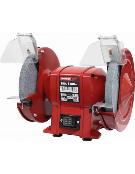 Amoladora de Banco, Eléctrica, 200mm, 350W - MADER® | Power Tools