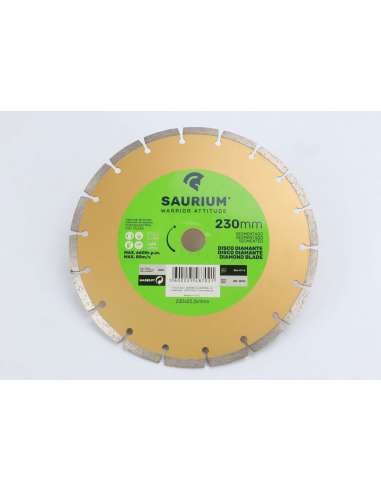 Disco Diamante, Segmentado, 230mm - SAURIUM®