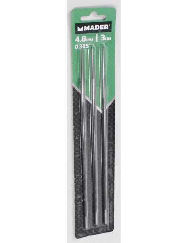 Limas Afiladoras de Cadena, 4.8mm, 3Un - MADER® | Garden Tools