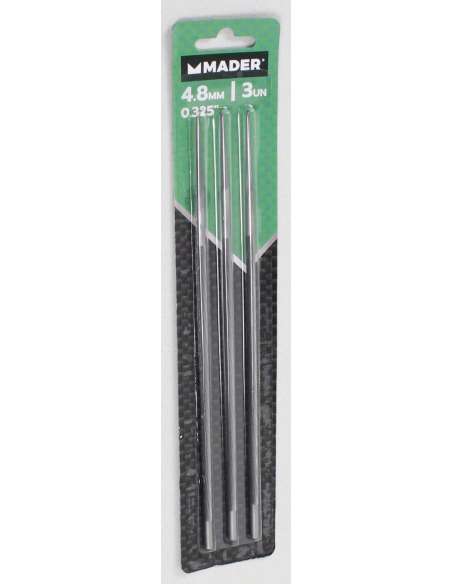 Limas Afiladoras de Cadena, 4.8mm, 3Un - MADER® | Garden Tools