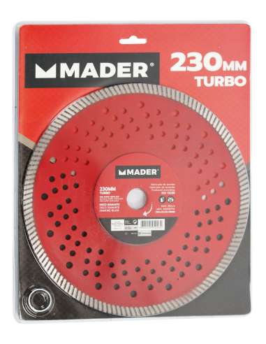 Disco Diamante, Turbo, 230mm - MADER® | Power Tools