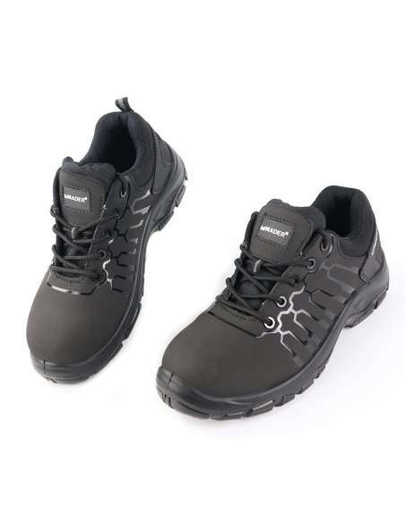 Zapato de Protección, Piel Nobuck, 44 - MADER® | Hardware