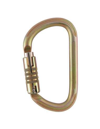 MOSQUETON VULCAN AC ASIMETRICO TRIACT-LOCK 40KN 28MM 285G EN362