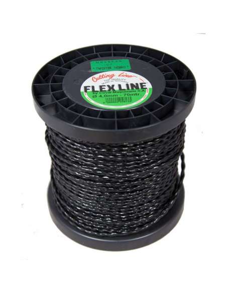 HILO NYLON SILENT 2 Kg. NEGRO TWISTER