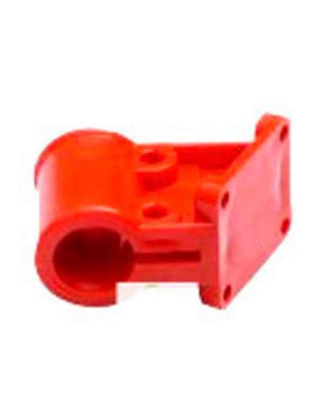 SOP.PROTECTOR ROJO PARA TUBO Ø26MM